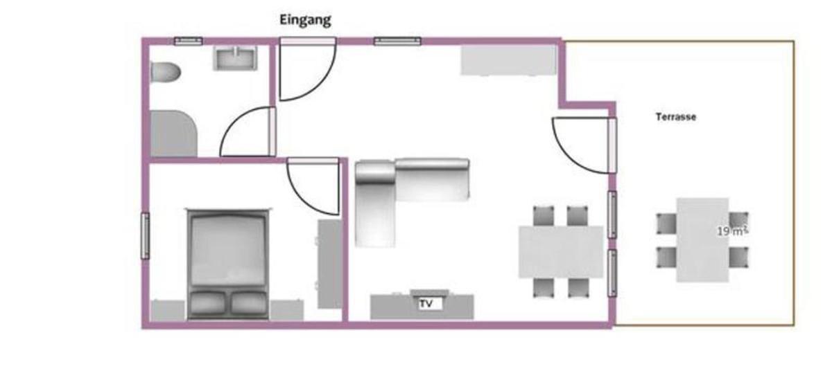 Leuchtfeuer Apartment Born Bagian luar foto